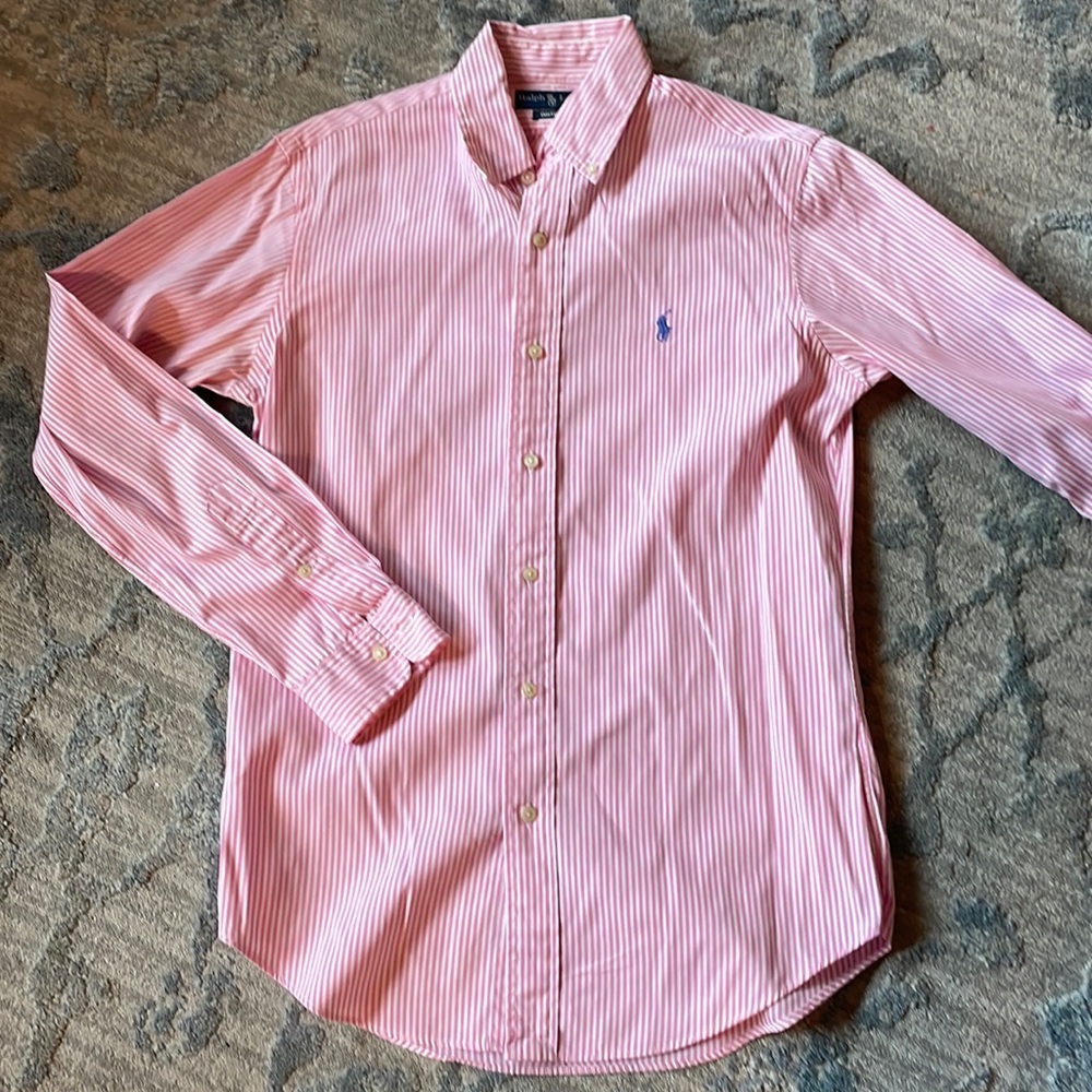 Mens Classic Fit Ralph Lauren Button Down